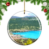 Switzerland Lake Thun Interlaken Christmas Ornament