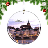 Switzerland Marktplatz & Town Hall Christmas Ornament