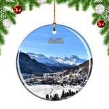 Switzerland St. Moritz Christmas Ornament