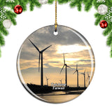 Taiwan Gaomei Wetlands Taichung Christmas Ornament