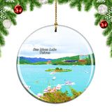 Taiwan Sun Moon Lake Christmas Ornament