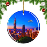 Taiwan Taipei Christmas Ornament