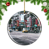 Taiwan Tamshui Old Street New Taipei Christmas Ornament