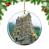 Temple Victoria Seychelles Christmas Ornament