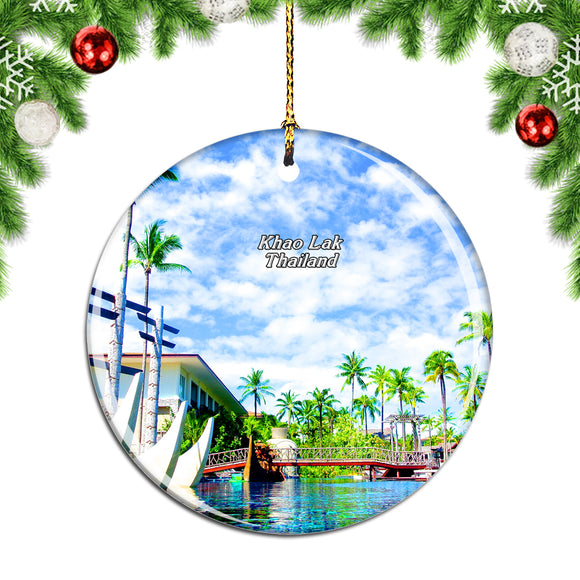 Thailand Khao Lak Christmas Ornament