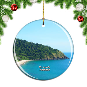 Thailand Ko Lanta Christmas Ornament