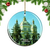 Ascension Cathedral Almaty Kazakhstan Christmas Ornament