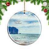 Thailand PhraNang Cave Beach Christmas Ornament