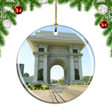 Triumphal Arch Korea Christmas Ornament