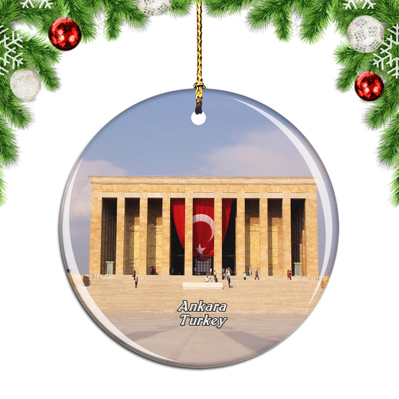 Turkey AnItkabir Ankara Christmas Ornament