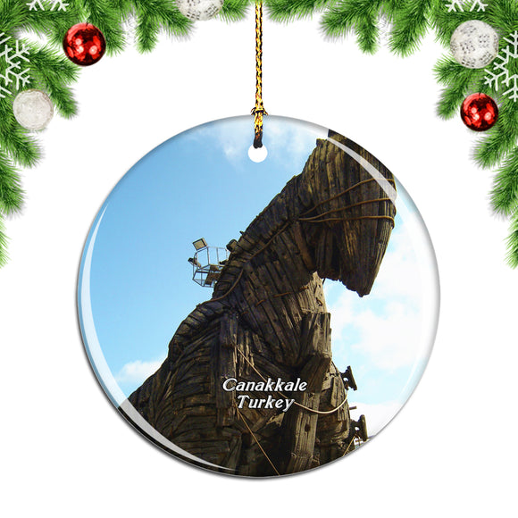 Turkey Canakkale Christmas Ornament