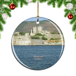 Turkey Castle of St. Peter Bodrum Christmas Ornament