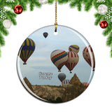 Turkey Fairy Chimneys Hot Air Balloon Goreme Christmas Ornament