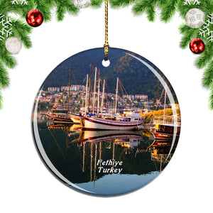 Turkey Fethiye Christmas Ornament