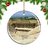 Turkey Greek Amphitheater Manavgat Christmas Ornament