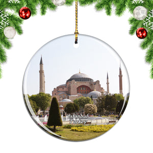 Turkey Hagia Sophia Church Istanbul Christmas Ornament