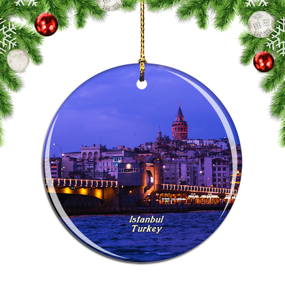 Turkey Historic Areas of Istanbul Istanbul Christmas Ornament