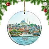 Turkey Istanbul Christmas Ornament