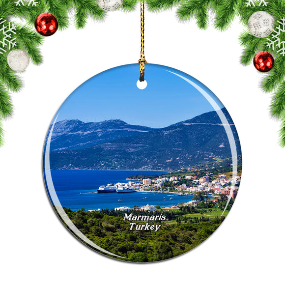 Turkey Marmaris Christmas Ornament