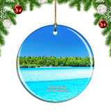 Rarotonga Cook Islands Christmas Ornament