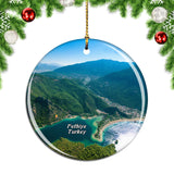 Turkey Oludeniz Fethiye Christmas Ornament
