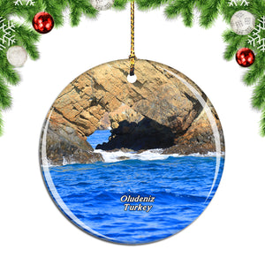 Turkey Oludeniz Christmas Ornament