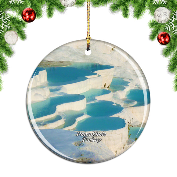 Turkey Pamukkale - ¸±±¾.png Christmas Ornament