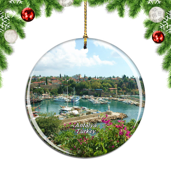 Turkey Side Antalya Christmas Ornament