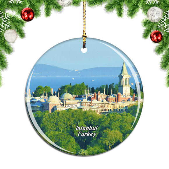 Turkey Topkapi Palace Istanbul Christmas Ornament