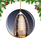 UAE Burj Al Arab Dubai Christmas Ornament