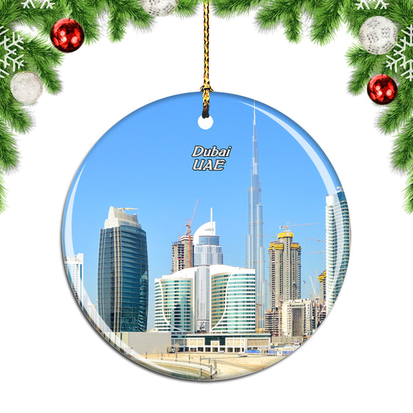 UAE Dubai Christmas Ornament