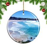 Australia Bondi Beach Sydney Christmas Ornament