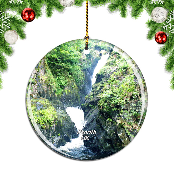 UK England Aira Force Penrith Christmas Ornament