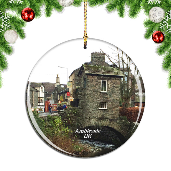 UK England Ambleside Christmas Ornament