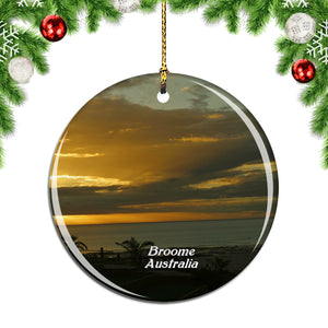 Australia Cable Beach Broome Christmas Ornament