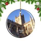 UK England Bath Abbey Christmas Ornament