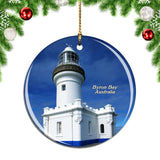 Australia Cape Byron Lighthouse Byron Bay Christmas Ornament