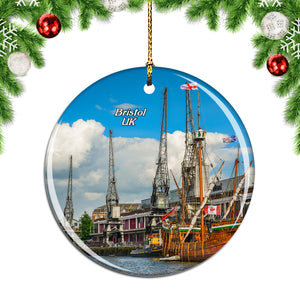 UK England Brunel's ss Great Britain Bristol Christmas Ornament