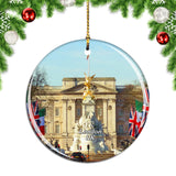 UK England Buckingham Palace London Christmas Ornament