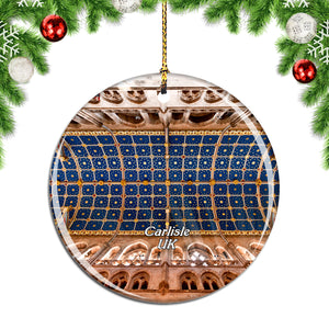 UK England Carlisle Cathedral Christmas Ornament