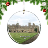 UK England Castle Ashby Gardens Northampton Christmas Ornament