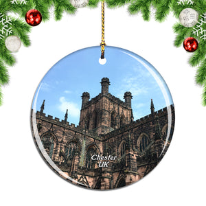 UK England Chester Cathedral Christmas Ornament