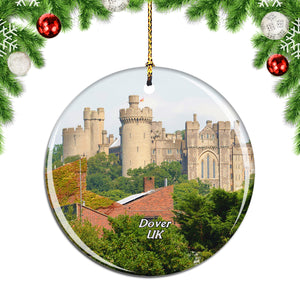 UK England Dover Castle Christmas Ornament