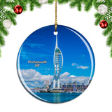 UK England Emirates Spinnaker Tower Portsmouth Christmas Ornament