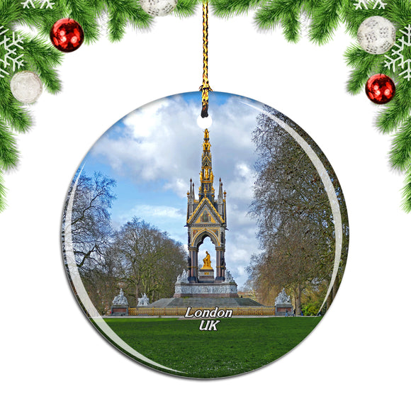 UK England Hyde Park London Christmas Ornament