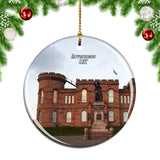 UK England Inverness Castle Christmas Ornament