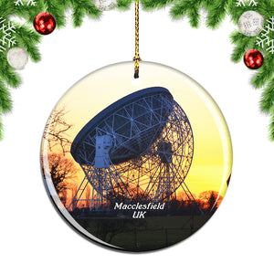 UK England Jodrell Bank Discovery Centre Macclesfield Christmas Ornament