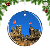 UK England Lancaster Castle Christmas Ornament