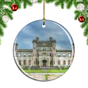 UK England Lowther Castle and Gardens Penrith Christmas Ornament