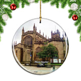 UK England Manchester Cathedral Christmas Ornament